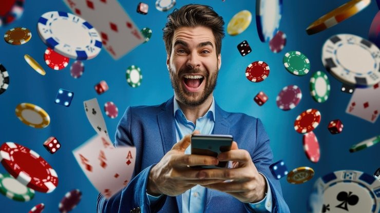 Grid permainan Reactoonz menampilkan simbol-simbol ikan berwarna dan mekanik cluster